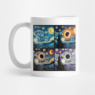 Eclipse Shirt 2024 Eclipse Tshirt Van Gogh Eclipse Shirt April 8 2024 Tee Eclipse 2024 Funny Astronomy Gift Solar Eclipse Mug